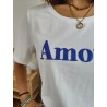 Tee-Shirt Amour Bleu Roi