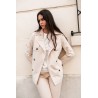 Trench Coat Court Beige