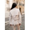 Trench Coat Court Beige