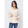 Trench Coat Court Beige