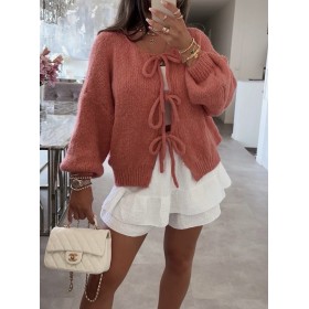 Gilet en Laine avec Lacets