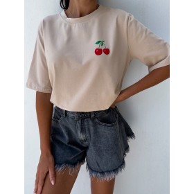 Tee-Shirt imprimé Cerises
