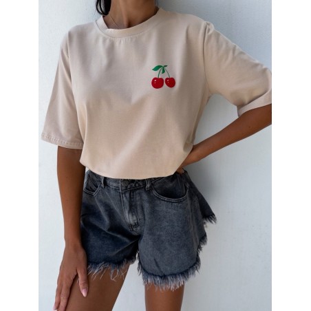 Tee-Shirt imprimé Cerises