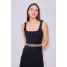 Ceinture Cuir Taupe