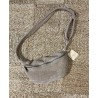 Sac Banane Velours Brodé