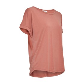 Tee Shirt Col Rond en Modal Corail Nina