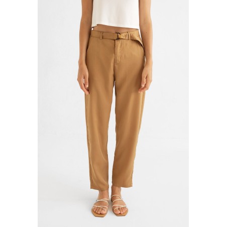 Pantalon Camel en Tencel Louise