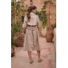 Trench-coat à carreaux