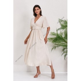 Robe Beige Légère - Idéale pour l'Été
