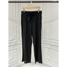 Pantalon Léger en Coton et Lin