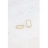 Boucles d'Oreilles Créoles en Acier Inoxydable