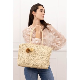 Sac Cabas Panier en Macramé