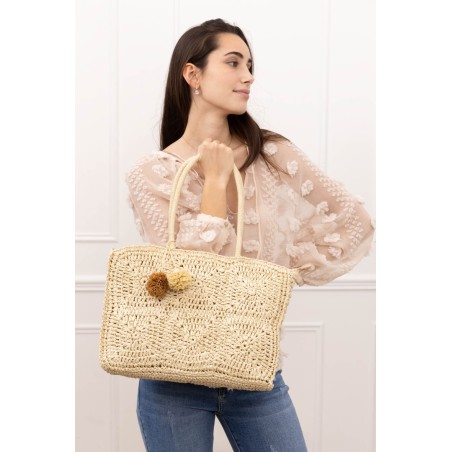 Sac Cabas Panier en Macramé