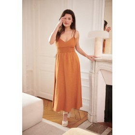 Robe Longue Terracotta Angeline