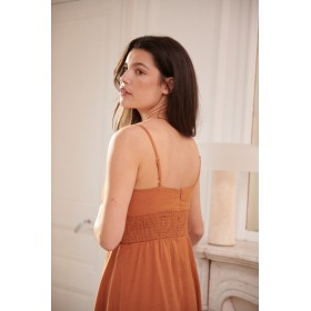 Robe Longue Terracotta Angeline