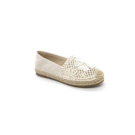 Espadrilles en Dentelle Ajourée