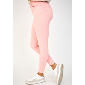 Pantalon Slim Blush Taille Haute Effet Push Up