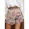 Short Coloré en Toile de Jouy - Confort et Élégance
